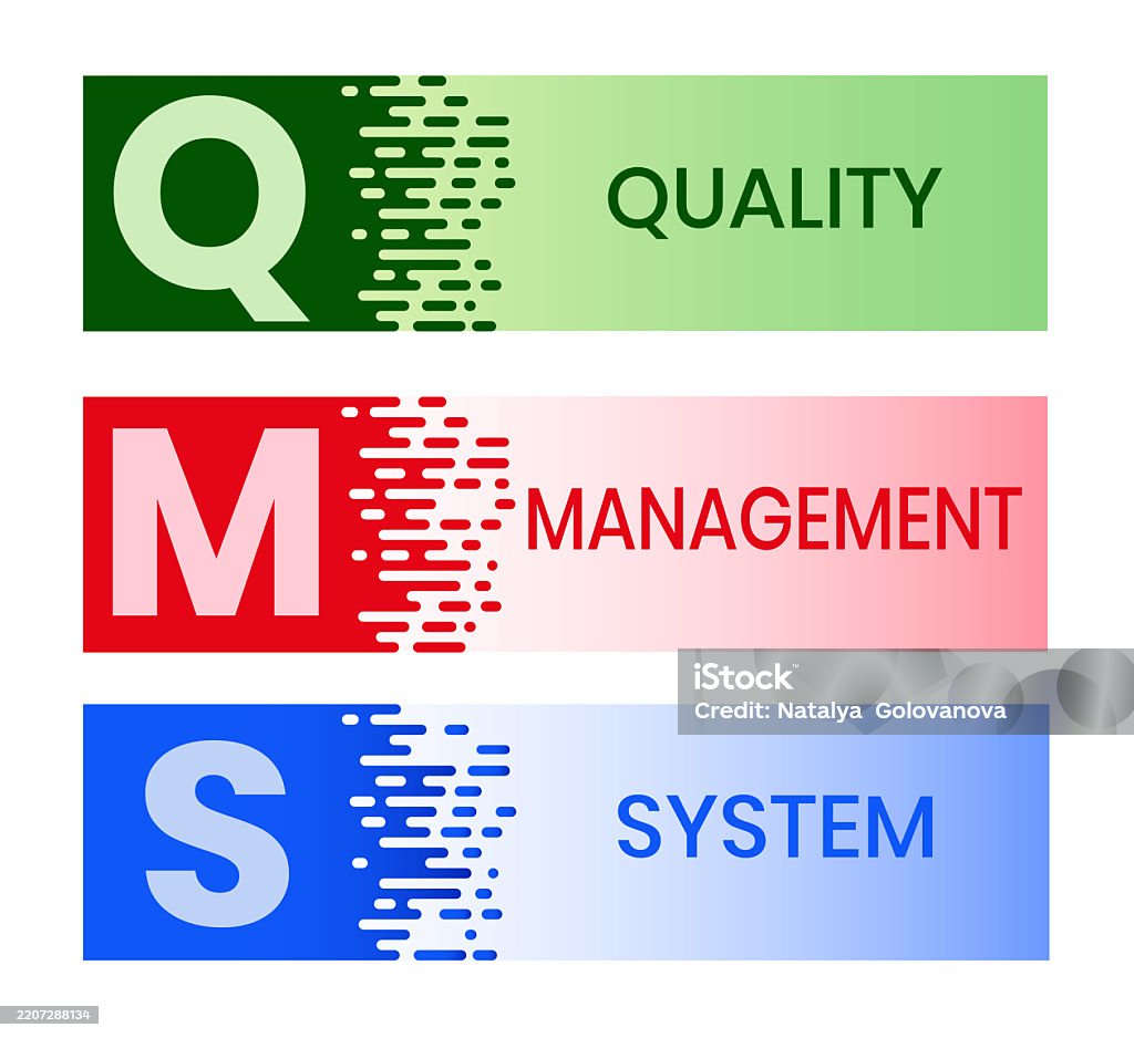 Qms Vector Qms Quality Management System Stock Illustration - Download Image Now ...