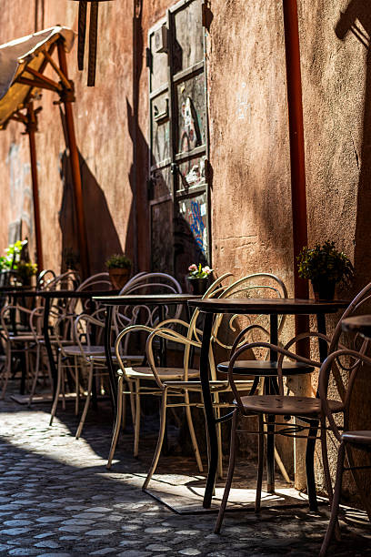 istock Terrace of a restaurant in Trastevere 2207296916
