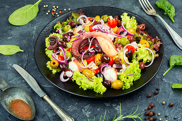 istock Octopus salad, Traditional Portuguese cuisine. 2207306459