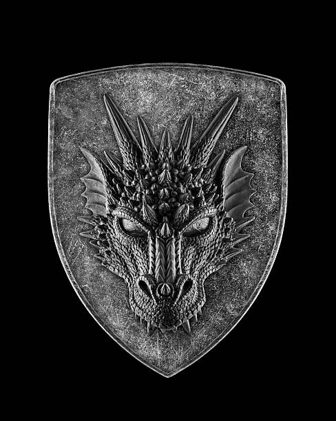 Iron helmet of the medieval knight