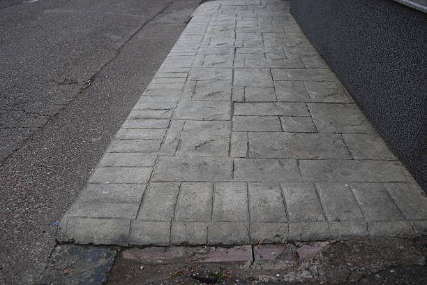 istock Degraded public road accession way 2207317918