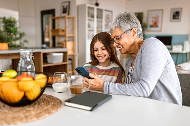 istock Relaxing and having breakfast at home 2207324750