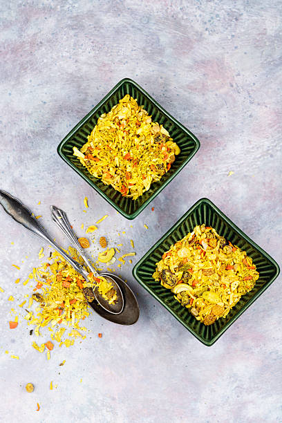 istock Bowls with colorful powders and spices. 2207326592