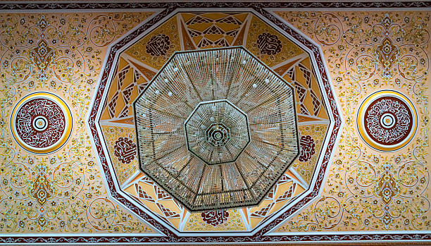istock Bottom view of a chandelier 2207330405