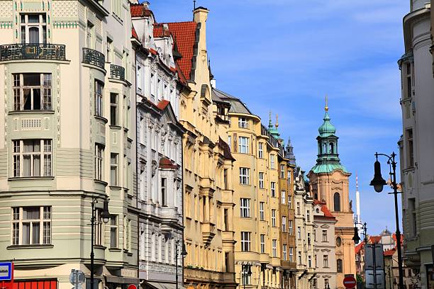 istock Josefov, Prague - Kaprova street 2207339170