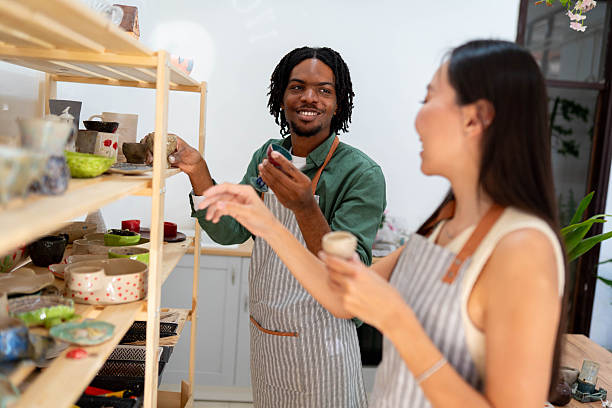 istock Our favourite place is a pottery studio 2207344903