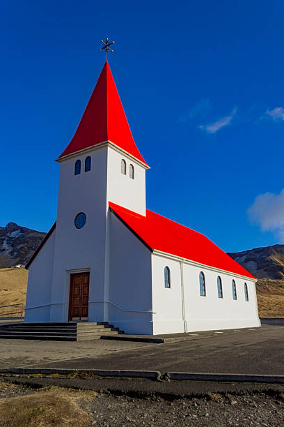 istock Vik i Myrdal Church in Iceland 2207345557