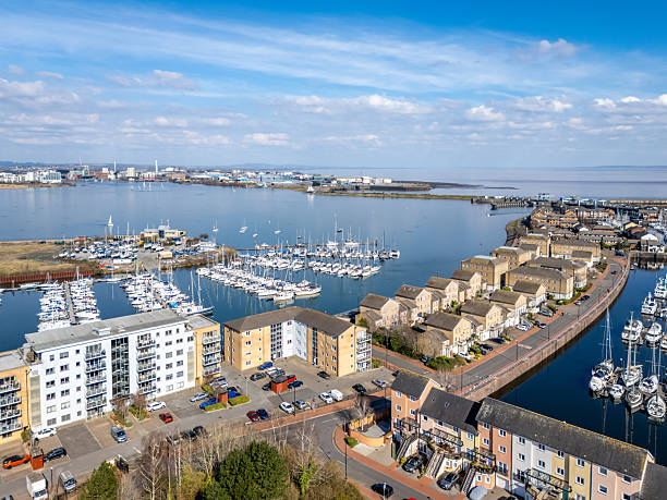 istock Housing at Penarth Marina  in Cardiff 2207351413