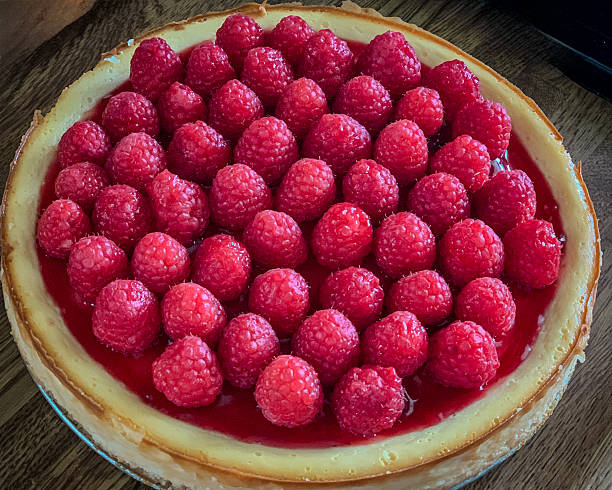 Homemade Raspberry Cheesecake
