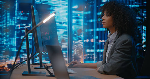 istock Female analyst crunching the numbers 2207359242