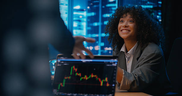 istock Managers finds a good solution for the problem and are feeling excited about putting it into action 2207360374