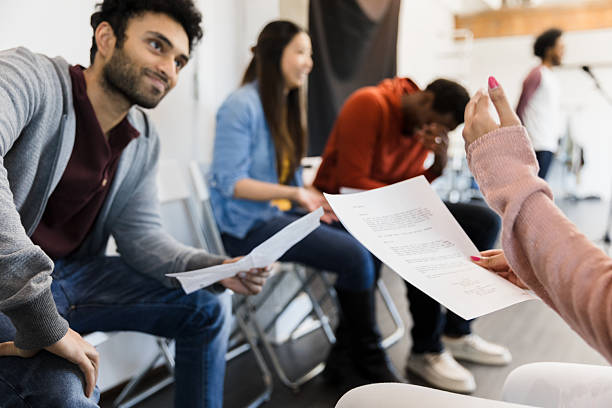 Multiracial Group Therapy Session: Diverse People Discussing Mental Health