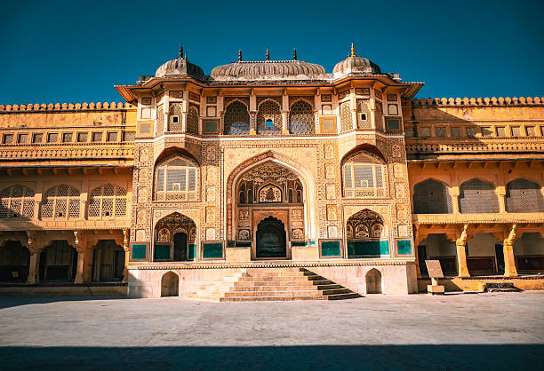 istock Ambert Fort  Jaipur India colorful entrace 2207365241