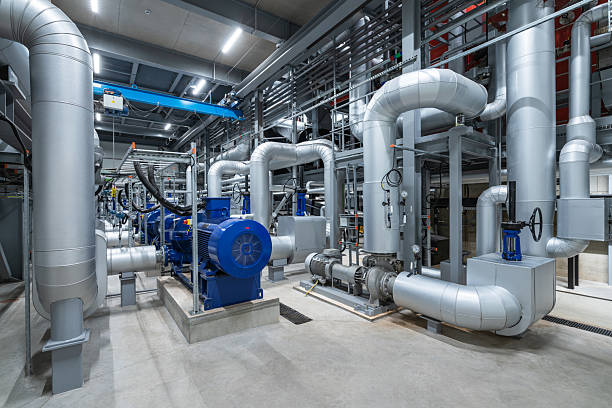 istock Water pumps in a large power plant 2207376997