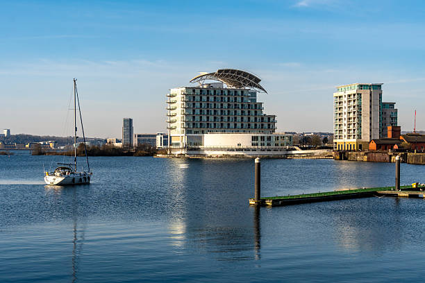 istock Yacht in Cardiff Bay 2207378976