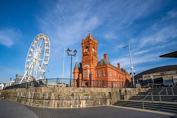 istock Big Wheel and Pierhead Building in Cardiff 2207379010