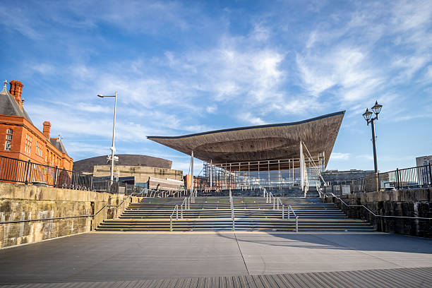 istock Steps to The Senedd Welsh Assembly Government Building 2207379014