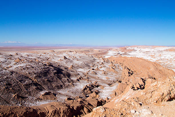 Valley of the Moon landscape, Chile. Chilean panorama. Valle de la Luna