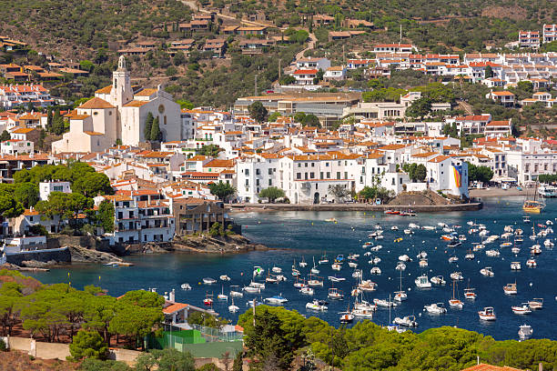 istock Aerial view of Cadaques waterfront in Spain 2207385170