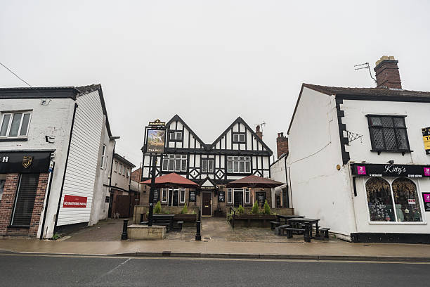 Nantwich, Cheshire, England, March 25th 2025. A general view of the Talbot pub.