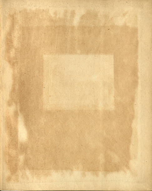 istock Vintage paper background texture with frame like stain 2207388720