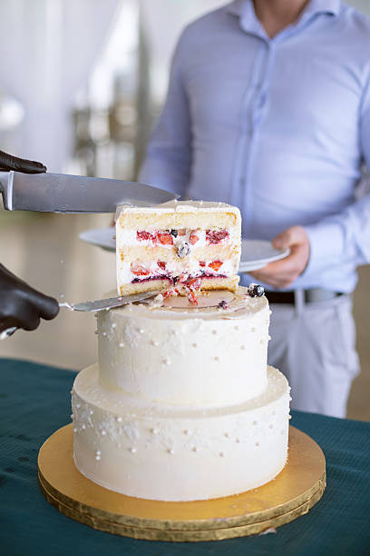 istock Inside a Luxurious Tiered Wedding Cake – Trendy Flavors and Delicious Layers 2207390880