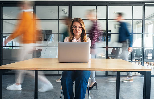 istock Focus in Motion: The Power of Concentration in the Modern Office 2207400963