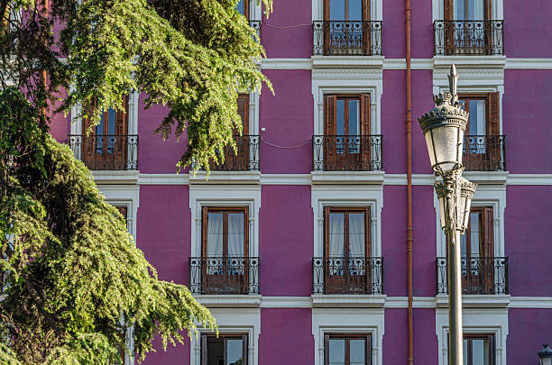 Urban landscape, architecture detail in Madrid, Spain