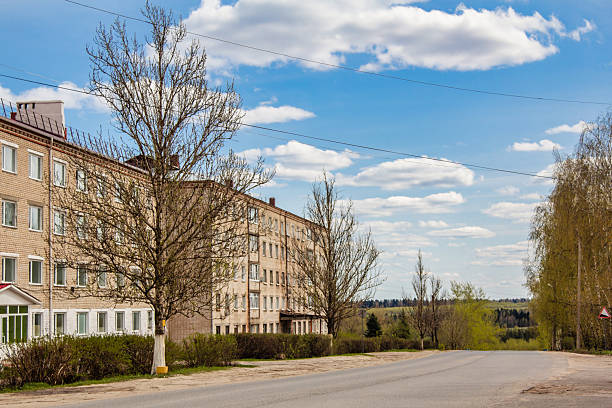 istock Spring Rural Street in Russia 2207411542