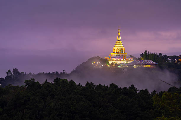 Viewpoint at Wat Tha ton, Mae Ai District, Chiang Mai Province