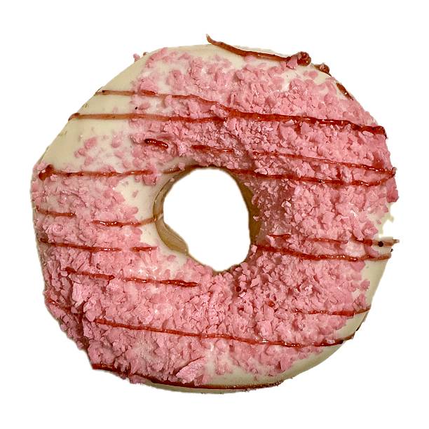 Delicious colourful dessert doughnut