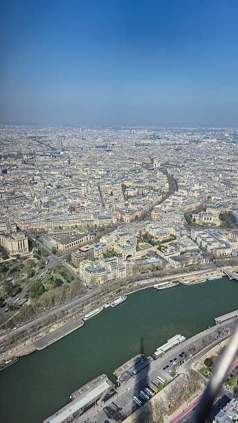istock Views from the Eiffel Tower in Paris, France 2207440620