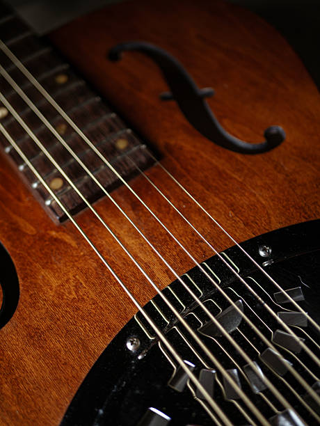 istock Vintage Resonator acoustic dobro blues guitar. 2207442492