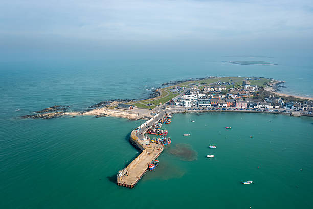 istock Aerial View Over Skerries Harbour, Dublin, Ireland 2207457052