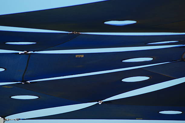 Beautiful blue sea and blue sky, Tel Aviv, seaside, Israel