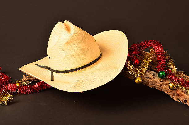Cowboy Christmas cutout celebration of Christmas