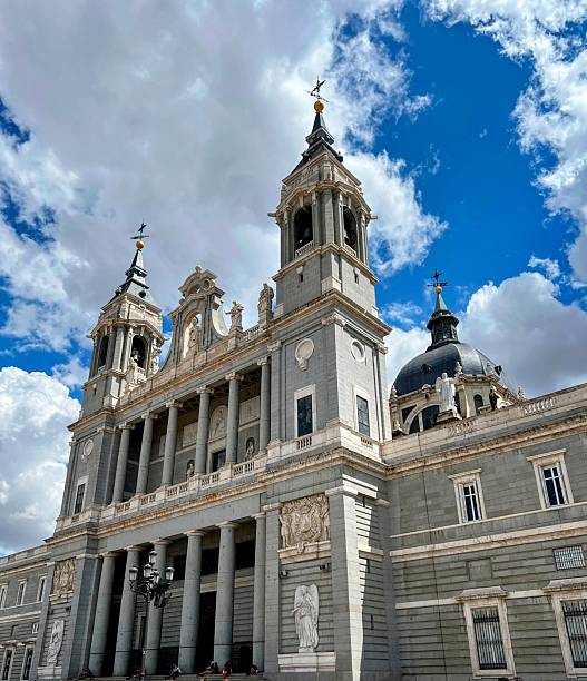 istock Almudena Cathedral Towers and Dome, Madrid 2207486503