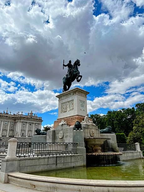 istock Equestrian Statue of Philip IV, Madrid 2207486515