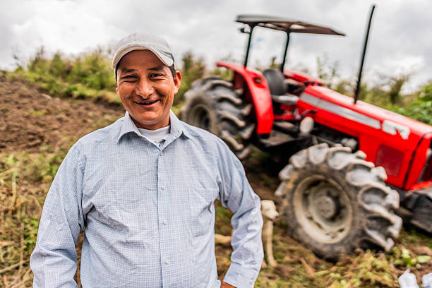 istock Portrait of a farmer work at farm 2207488372