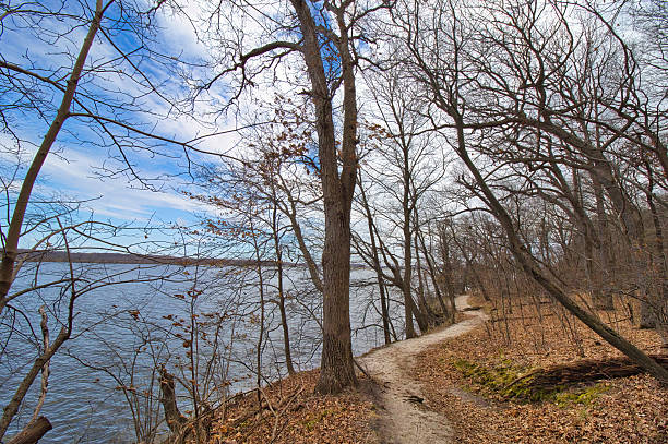 istock Starved Rock Winding Trail Beside River 2207493790