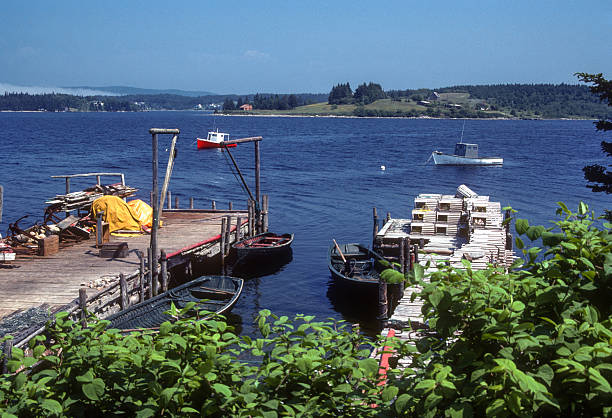 istock Lunenburg Harbor Fishing Wharfs  - 1985 2207513507