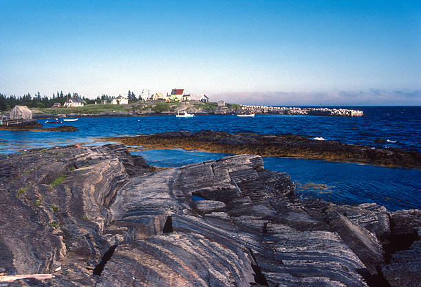 Lunenburg Harbor & Rocky Shore - 1985