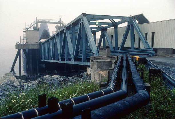 Bay of Fundy Ferry - Boarding Bridge - 1985