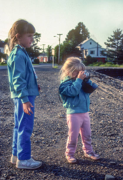 lunenburg - fotografování dívek - 1985 - 1985 fotky - stock snímky, obrázky a fotky