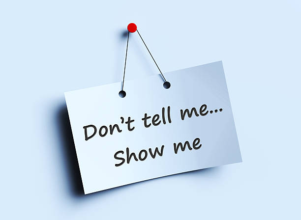 istock Don't tell me, show me. 2207514062