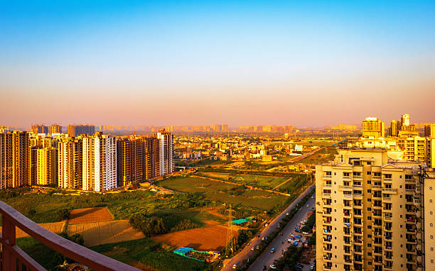 istock Highrise buildings in Noida, Uttar Pradesh, India 2207529457