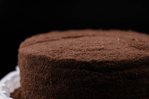 istock Delicious chocolate cake with a rich texture ready for celebration or dessert 2207534563