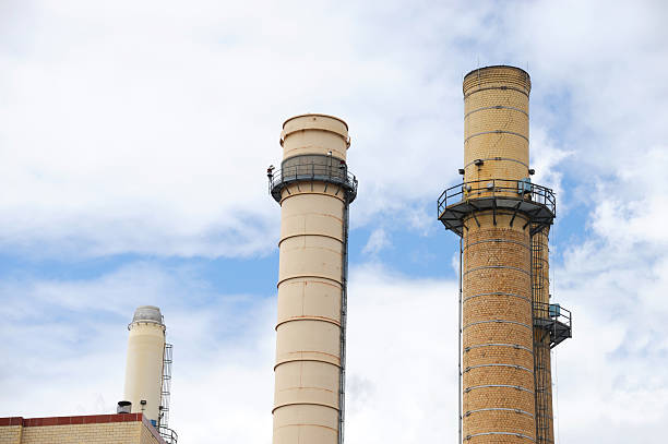 istock close up on old industrial smokestacks 2207554537