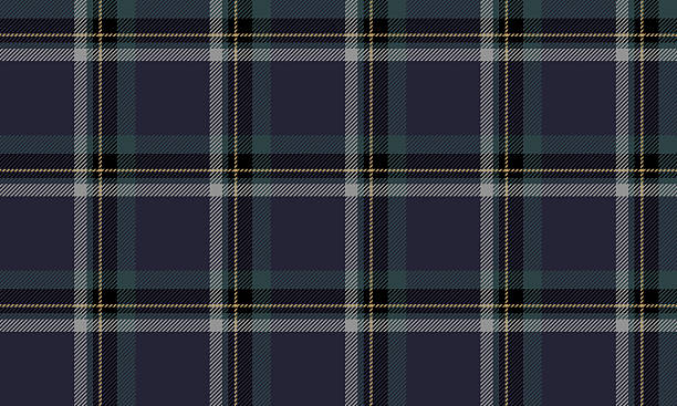 istock Seamless plaid pattern, black, yellow, green, gray, stylish design suitable for fashion clothes such as skirts, pants, create a striking and modern style, vector illustration. 2207560181