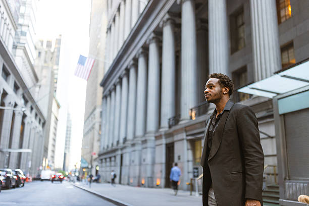 istock Businessman Walking in Financial District 2207564665